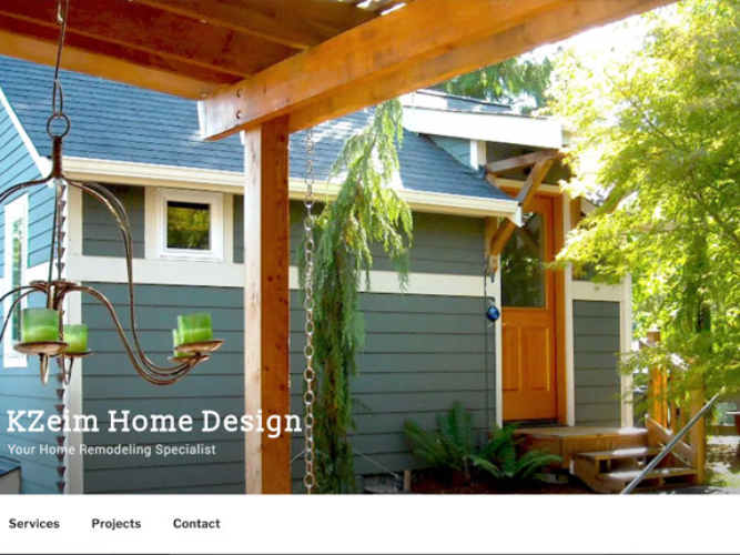 KZeim Home Design website